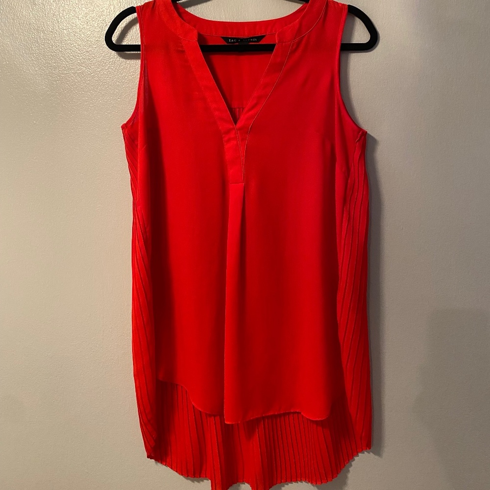 Zac & Rachel Red Tank Top